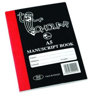 Manuscript A5 96PG Hard Cover